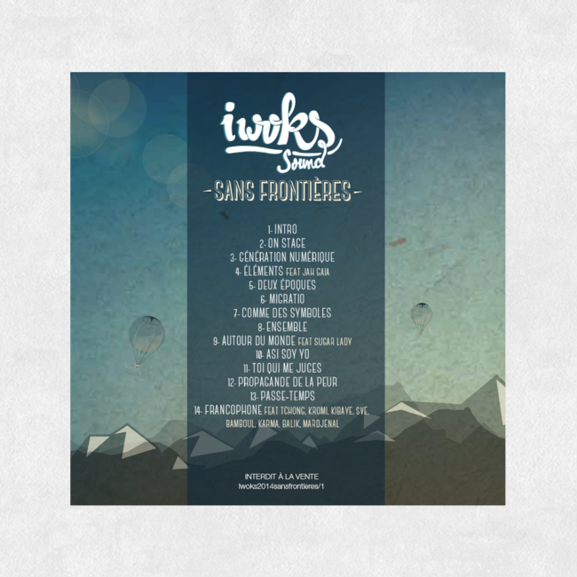 CD Album "Sans Frontières" – Image 2