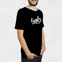 Tee Shirt I Woks - Noir - Homme