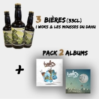 Bières I Woks + Pack 2 albums I Woks